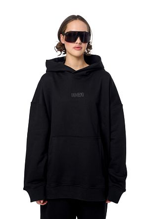 Худи Блэк Уно Слитный 