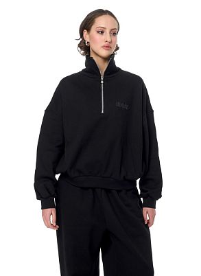 Свитшот Горло на Замке Блэк Уно Слитный