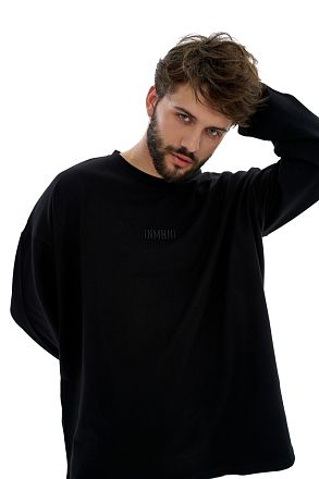 Лонгслив Мужской Блэк Уно Слитный