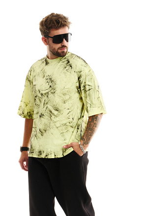 Футболка  Мужская Лемон Штрихи 