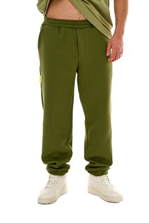 Джоггеры Мужские Хаки (начёс)