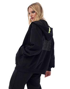 Толстовка Блэк Квадрат Смайлы (петля трёхнитка)