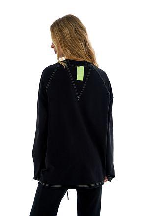 Лонгслив Лайн Блэк Лонгслив Лайн Блэк