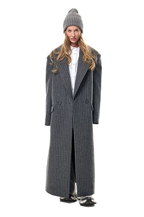 Пальто Овер Грей