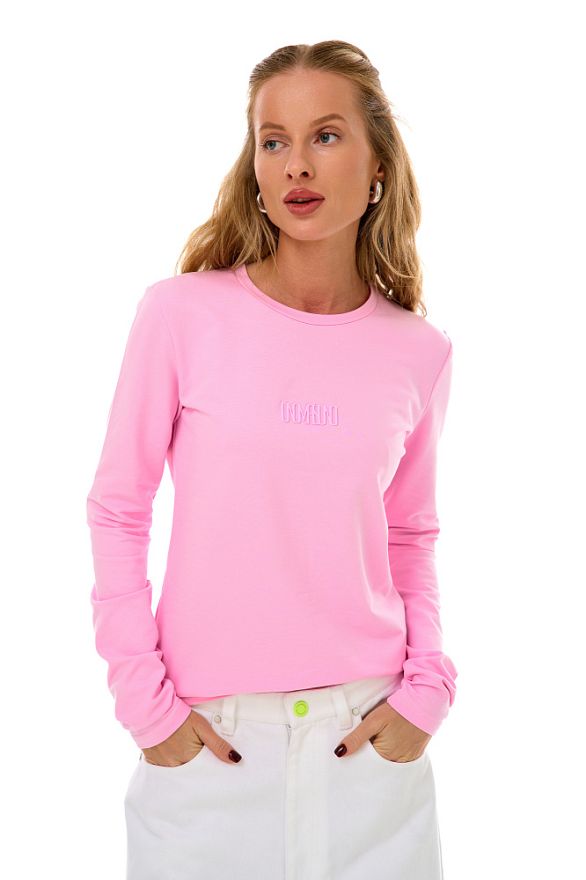 Лонгслив Дей Лайт Пинк Уно Слитный