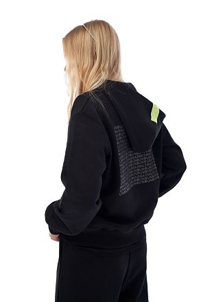 Толстовка Блэк Квадрат Смайлы (петля трёхнитка)