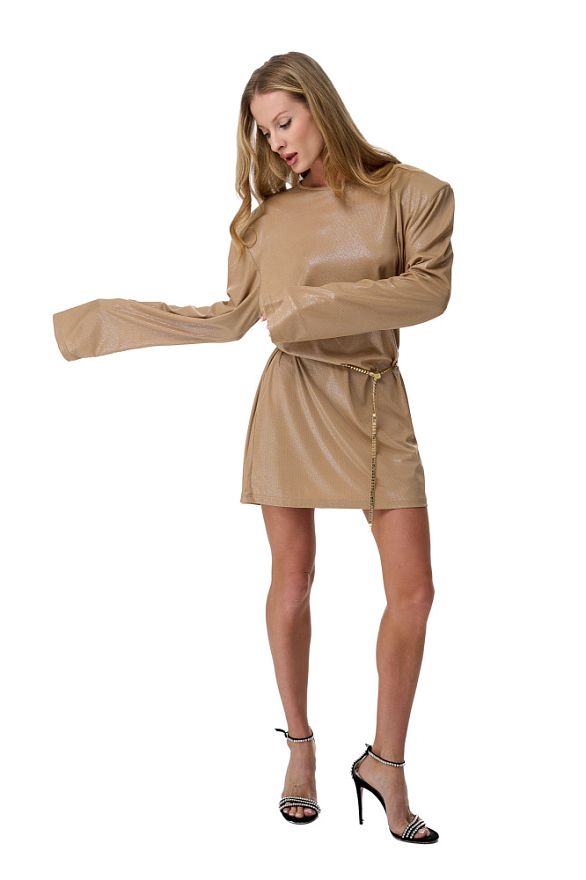 Платье Мосс Шампань