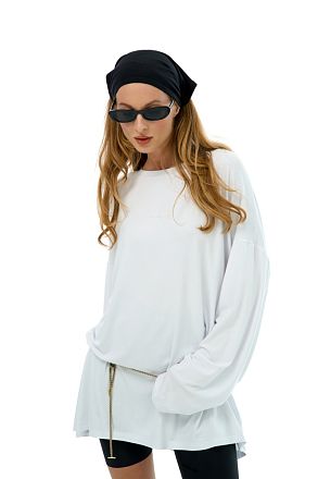 Лонгслив Уайт Вискоза