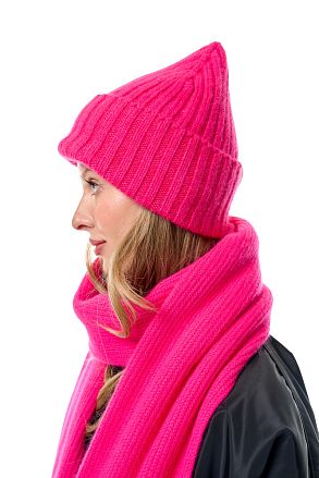 Шапка Олсен Пинк Неон