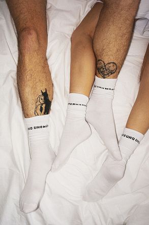 Носки высокие Уайт