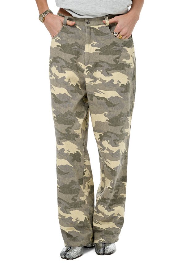 Джинсы Нью Милитари Грин