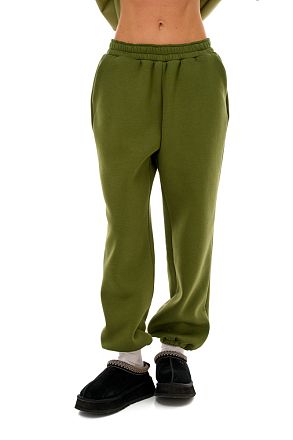 Джоггеры Хаки (начёс)