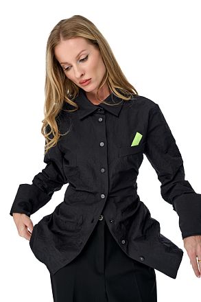 Рубашка Пьеро Блэк Помятость