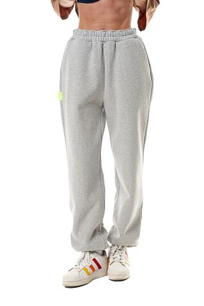 Джоггеры Серый Меланж ( Микро Начёс 100% хлопок)