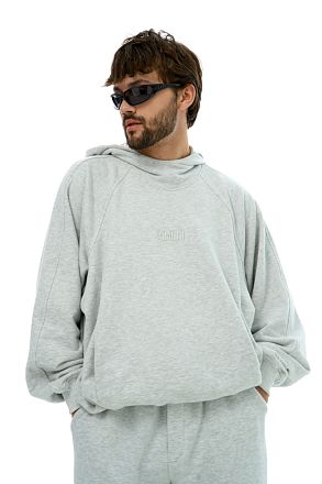 Худи Раунд Мужской Кармеланж