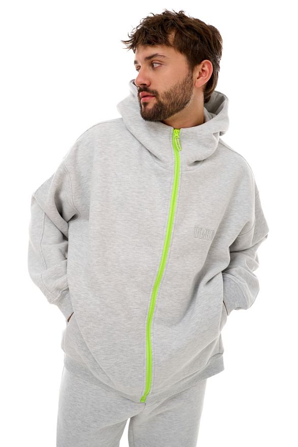 Толстовка Мужская Кармеланж Уно Слитный (начёс)