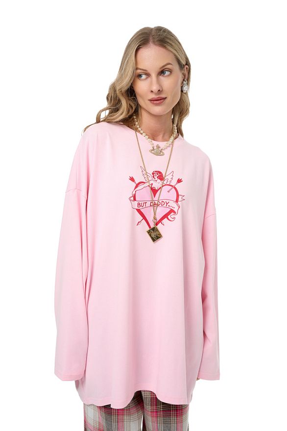 Лонгслив Пинк Пин-Ап