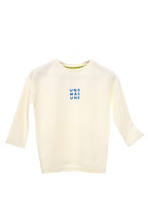 Лонгслив Детский Милк Лого Синий