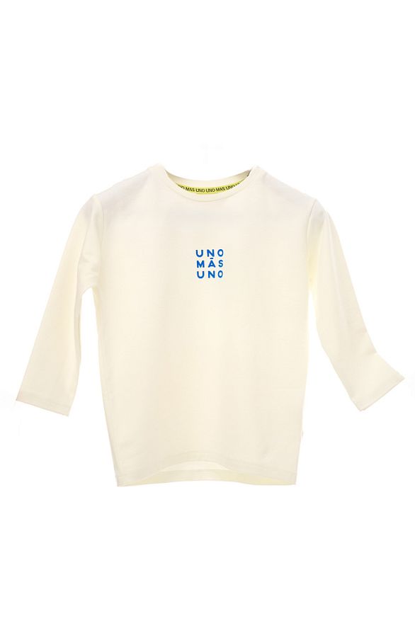 Лонгслив Детский Милк Лого Синий