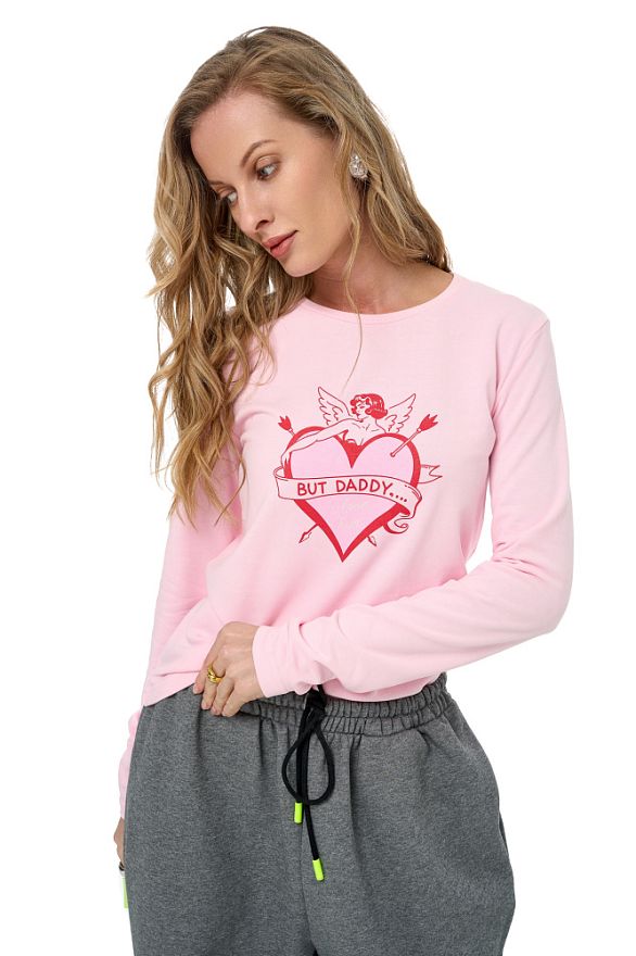 Лонгслив Дей Пинк Пин-Ап