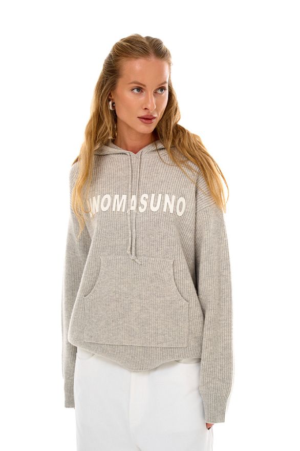 Джемпер с капюшоном Грей