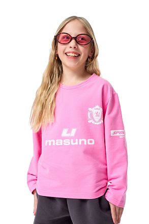 Лонгслив детский Пинк Футбол