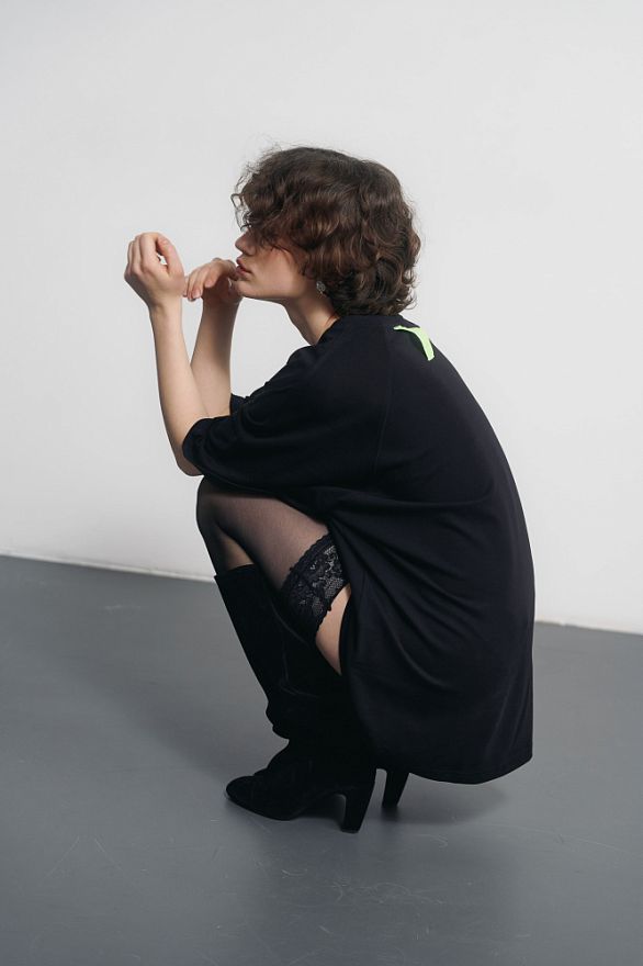 Футболка Блэк Уно Выпуклый