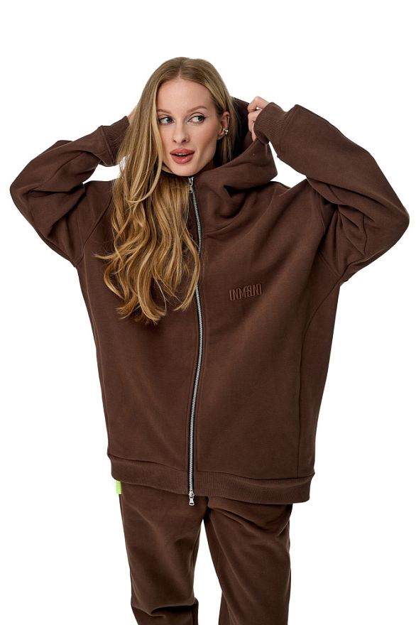 Толстовка Шоколад (Микро Начёс 100% хлопок)