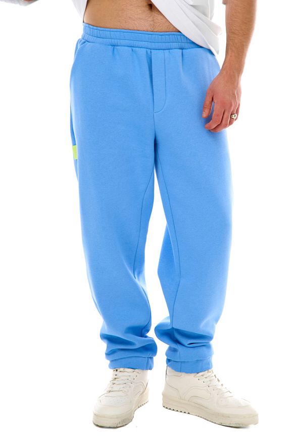 Джоггеры Мужские Лазурь (начёс)