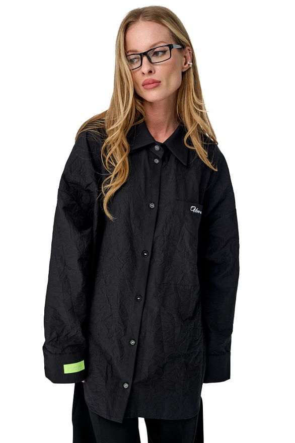 Рубашка Париж Блэк Помятость