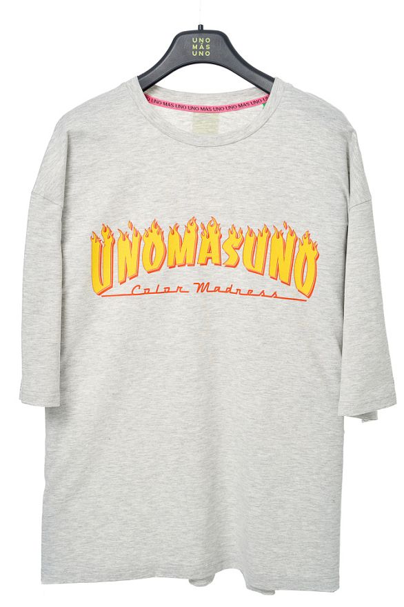 Футболка Мужская Серый Меланж Трэшер