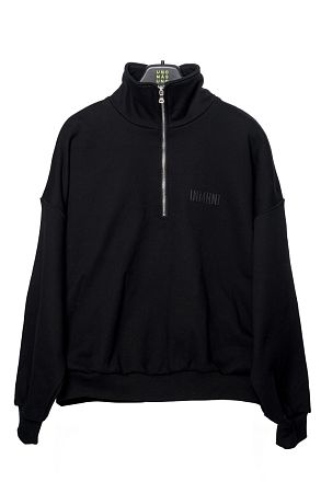 Свитшот Горло на Замке Мужской Блэк