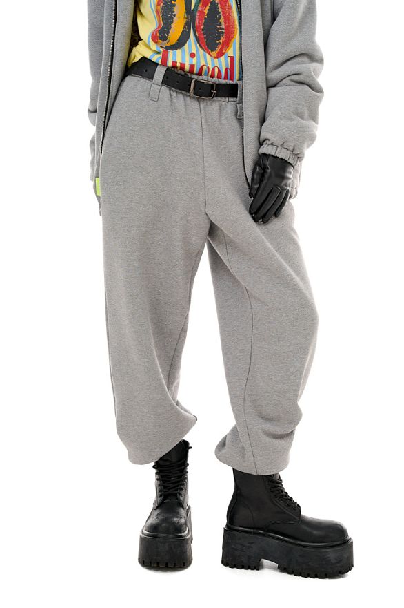 Джоггеры Белт Грей