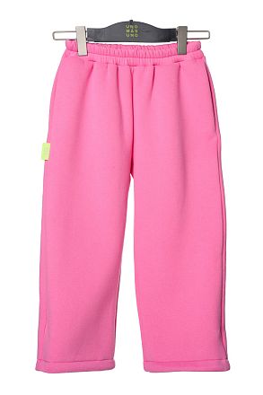 Джоггеры Детские Баббл Пинк (начёс)