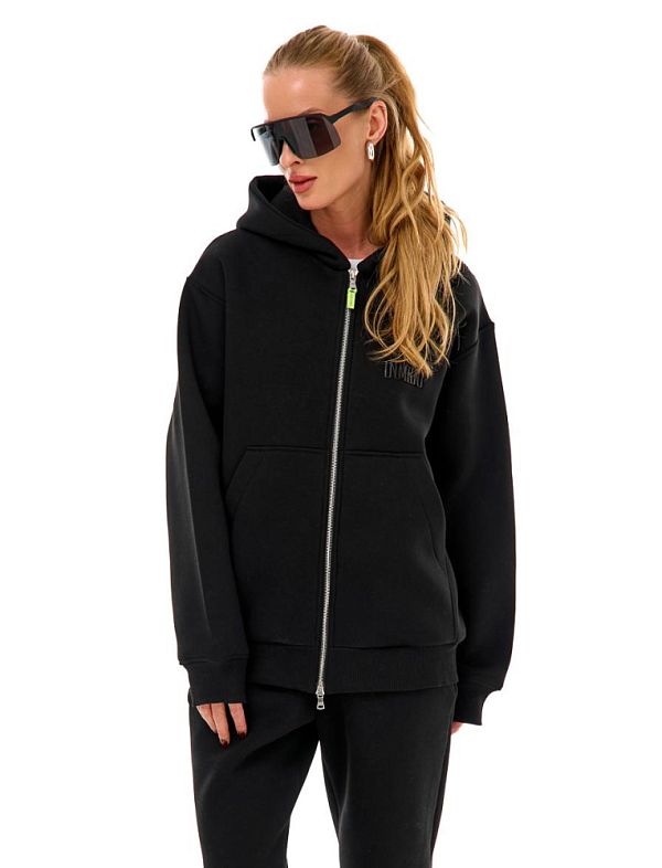 Толстовка Блэк Уно Слитный (начёс)