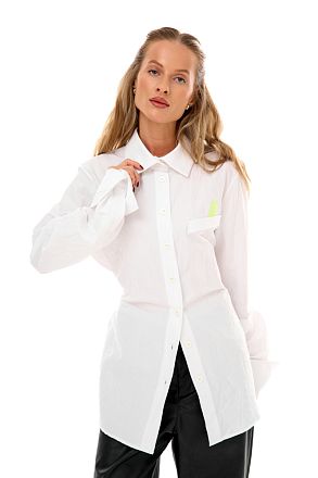 Рубашка Пьеро Уайт Помятость