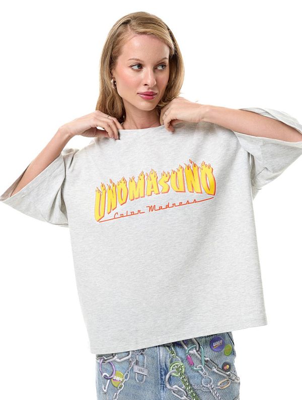 Футболка Серый Меланж Трэшер