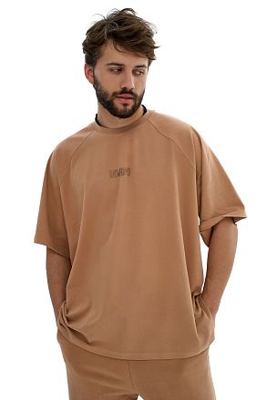 Футболка Овер Мужская Мускат Уно Слитный