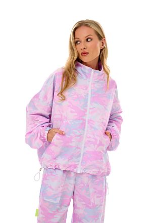 Толстовка Баббл Спорт Милитари Пинк