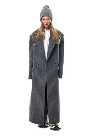 Пальто Овер Грей