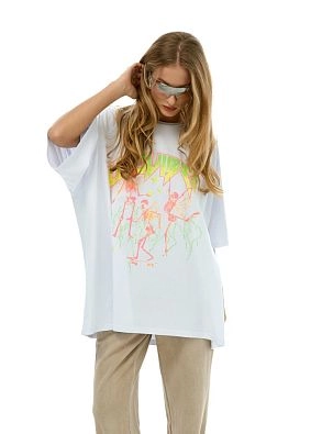 Футболка Уайт Скелеты