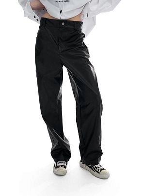 Брюки экокожа Блэк